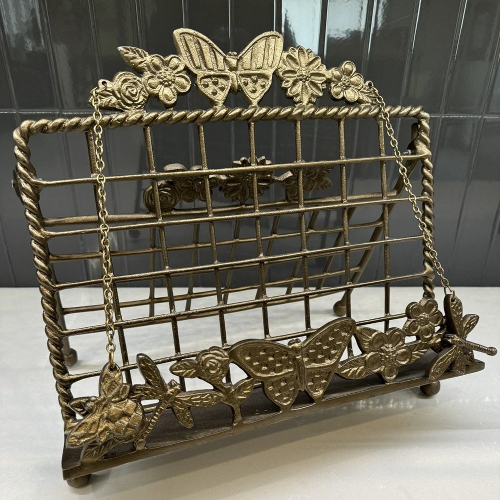 MacKenzie-Childs Butterfly Cookbook Stand
